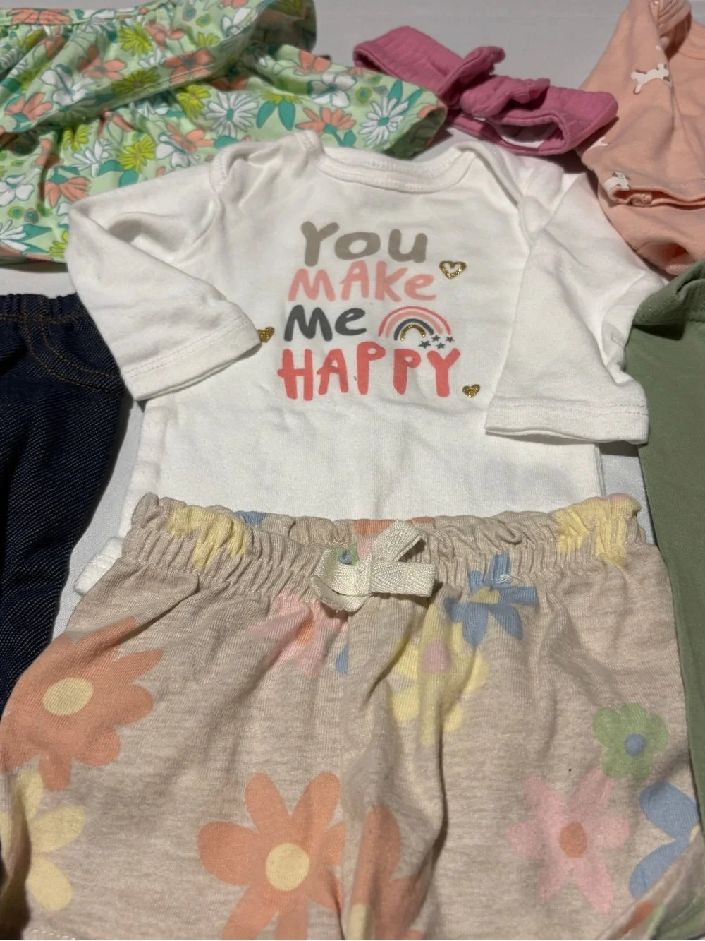 Baby 6-Piece Outfit Set - Multicolor Size 0-3 mos